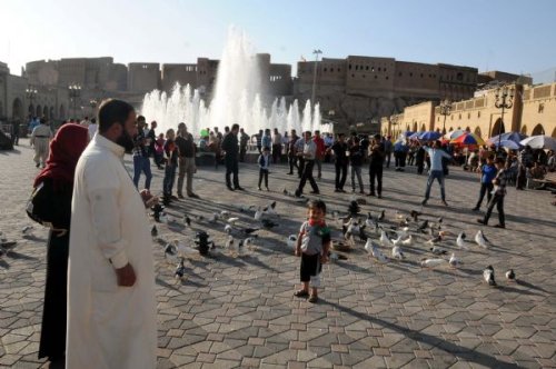 Işid Katliamından Kaçanlar Hewler'de Stres Atıyorlar