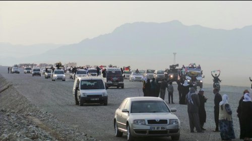 Peşmergelerin Kobani'ye Geçişi