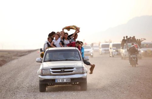 Peşmergelerin Kobani'ye Geçişi