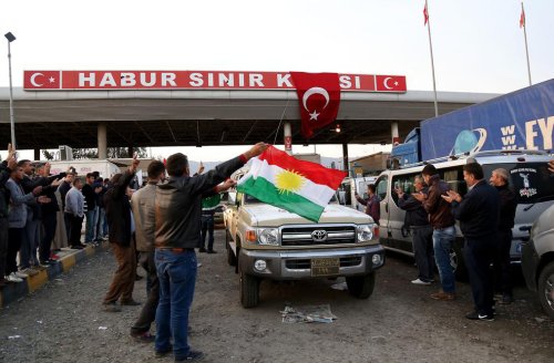 Peşmergelerin Kobani'ye Geçişi