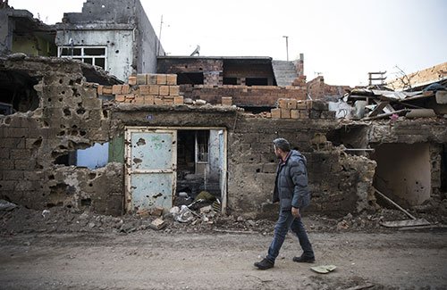 59 günlük Operasyon sonrası Cizre'den yıkım görüntüleri