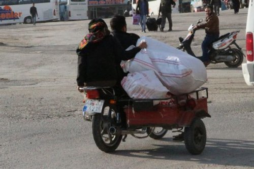 Operasyon sinyali verilen Nusaybin'den göç başladı