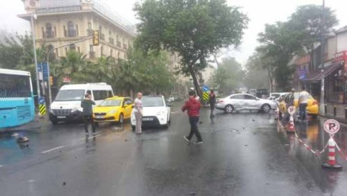 İstanbul'daki Patlama Görüntüleri