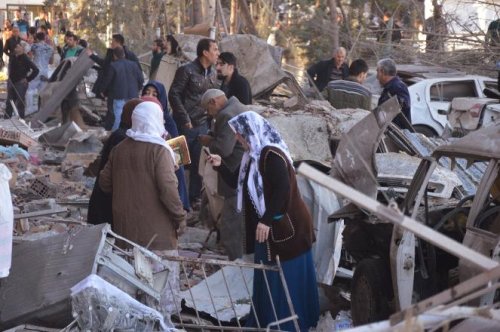 Fotoğraflarla Diyarbakır'daki Patlama sonrası yaşananlar