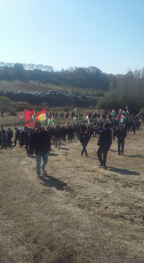 Fotoğraflarla Şehit Peşmerge'nin defin töreni