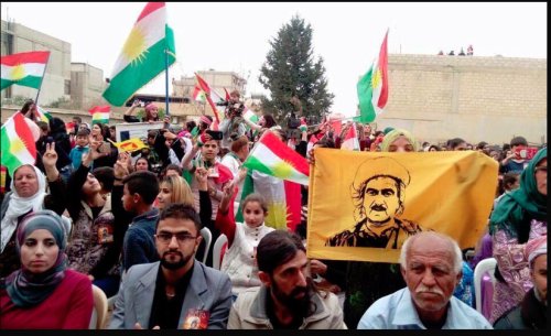 Mela Mistefa Barzani, Rojava'da anıldı