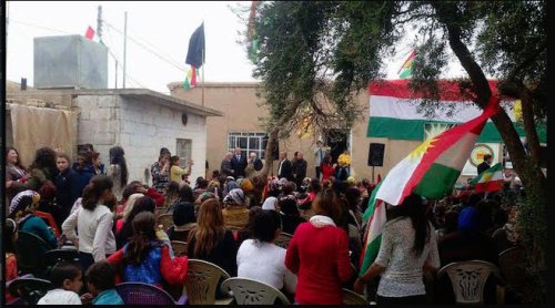 Mela Mistefa Barzani, Rojava'da anıldı