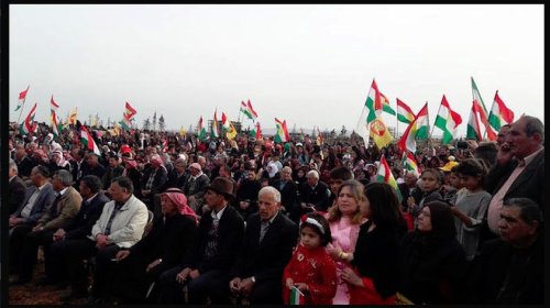 Mela Mistefa Barzani, Rojava'da anıldı