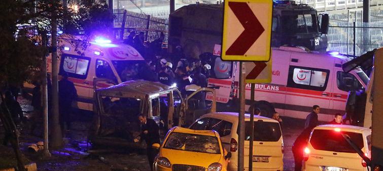 Fotoğraflarla İstanbul'daki yaşanan patlama