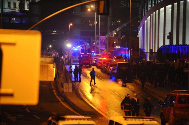 Fotoğraflarla İstanbul'daki yaşanan patlama