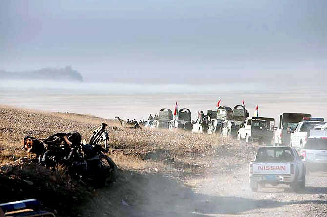 Fotoğraflarla Peşmerge'nin Musul Operasyonu