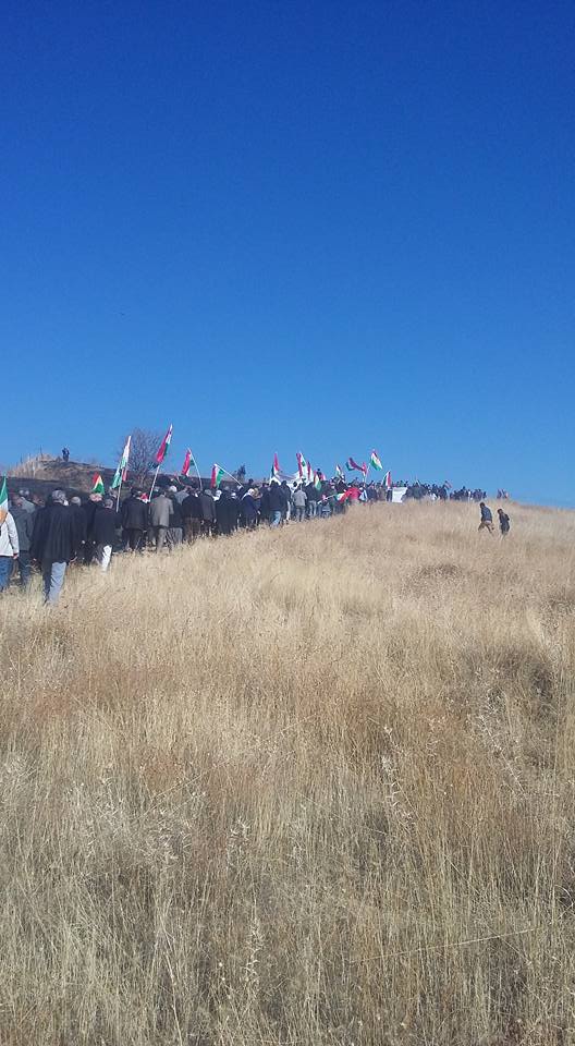 Fotoğraflarla Şehit Peşmerge'nin defin töreni