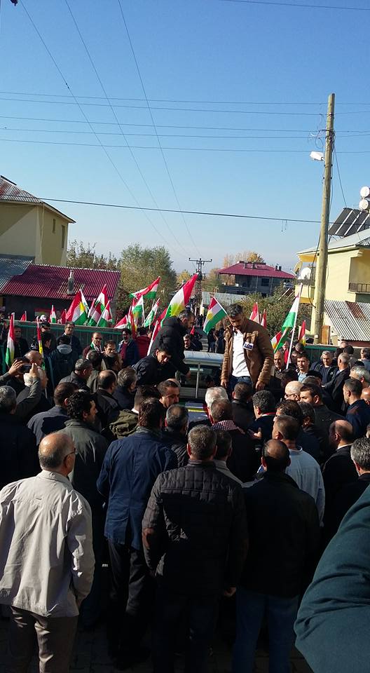 Fotoğraflarla Şehit Peşmerge'nin defin töreni