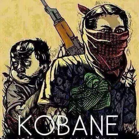 Kobanê Direnişi İllüstrasyon