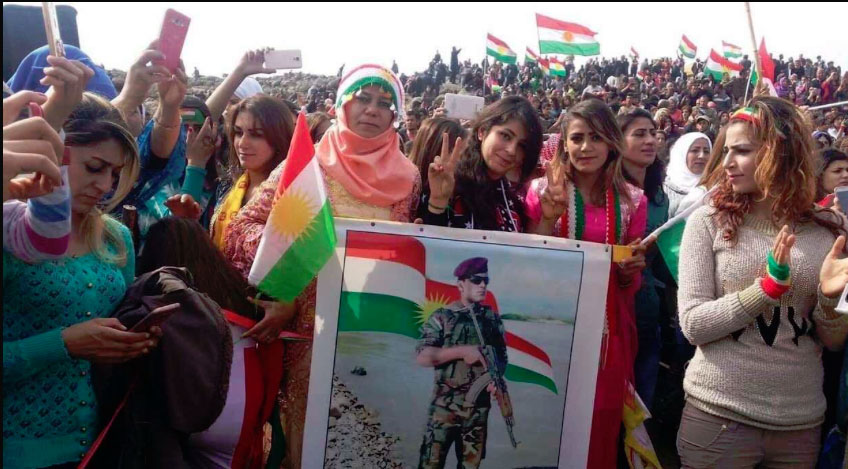 Mela Mistefa Barzani, Rojava'da anıldı