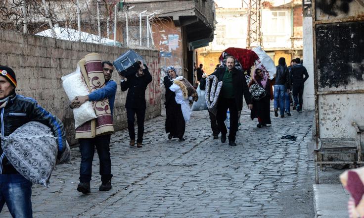 Sur'da genişletilen yasak sonrası göç