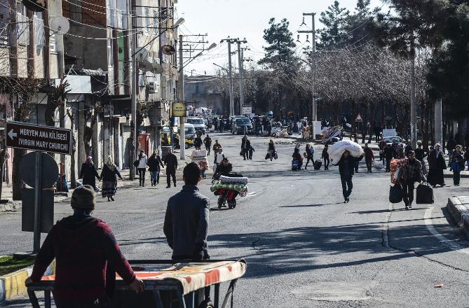 Sur'da genişletilen yasak sonrası göç