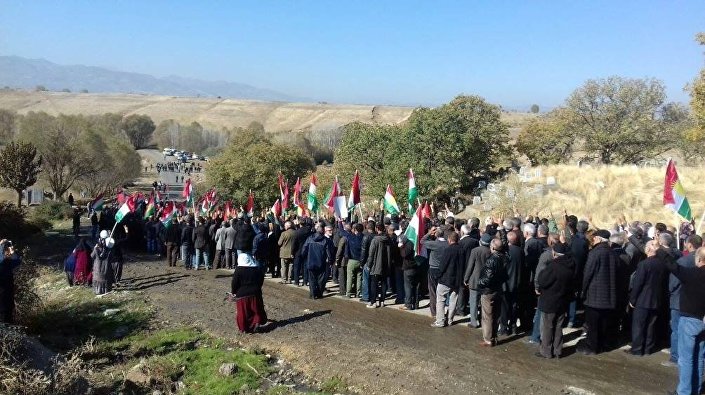 Şehit Sait Çürükkaya Bingöl'de son yolculuğuna uğurlanıyor