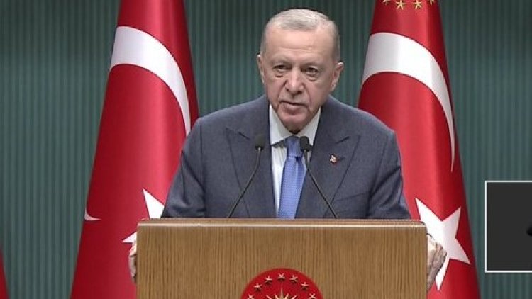 Erdoğan'dan 'Yeni Anayasa' Mesajı!