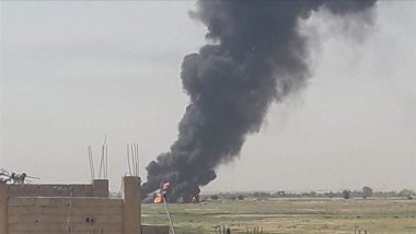 Deyrezzor'da İran yanlısı milisleri taşıyan araçta patlama