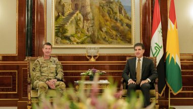Neçirvan Barzani, Koalisyon Güçleri Başkomutanı ile görüştü