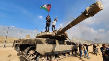 Filistinlilerden Aksa Tufanı’na destek; iki devletli çözüm ve Filistin Yönetimi’ne ret