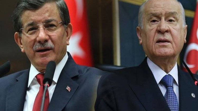 Ahmet Davutoğlu'dan Bahçeli'nin son açıklamalarına sert tepki