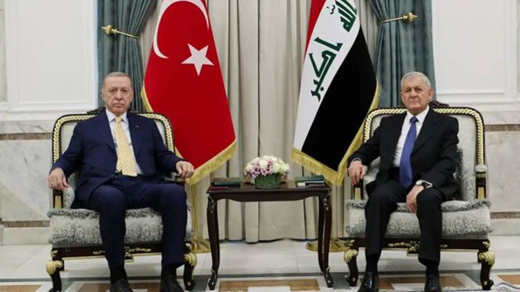 Erdoğan, Irak Cumhurbaşkanı Abdullatif Reşid ile telefonda görüştü