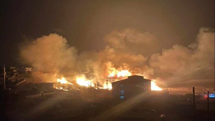 Diyarbakır ve Mardin'de yangın felaketi: 11 ölü, 78 yaralı!