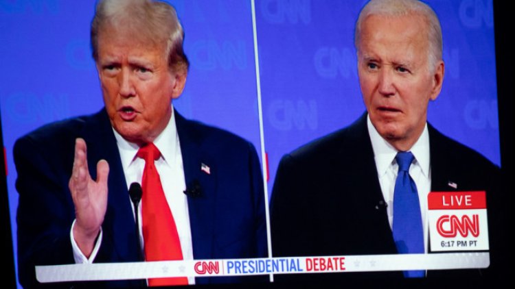 Biden ve Trump CNN'in tartışma programında karşı karşıya geldi: Neler konuşuldu?