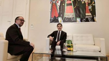 Avusturya Dışişleri Bakanı: Neçirvan Barzani'nin büyük rolünü takdir ediyoruz
