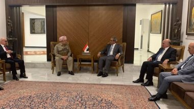 Başkan Barzani Bağdat'ta Faik Zeydan ile görüştü