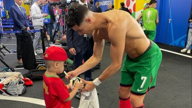 Ronaldo, 4 yaşındaki Rojavalı hayranının hayallerini gerçekleştirdi