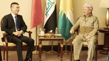 Mesud Barzani Bağdat'ta Çin'in Irak Büyükelçisi ile görüştü