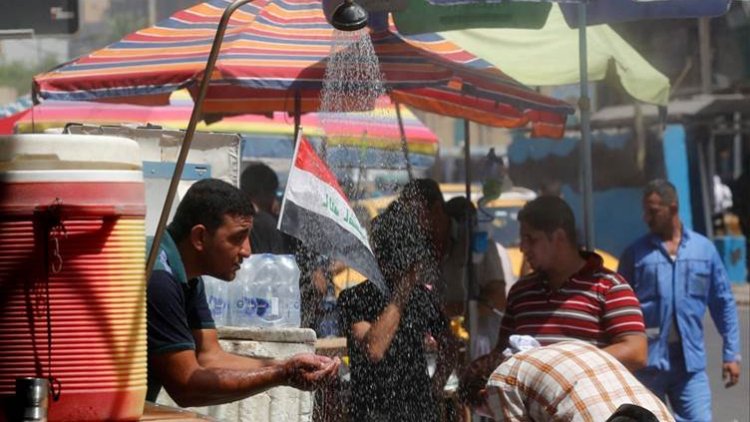 Irak'ın 8 ilinde sıcaklıklar 50 dereceyi aşacak