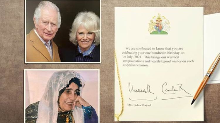 İngiltere Kralı Charles ve Kraliçe Camilla’dan Londra'da yaşayan Kürt kadına mektup