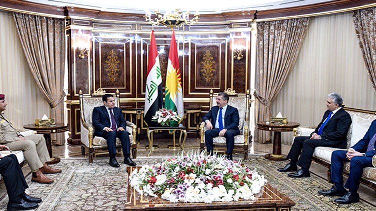 Mesrur Barzani, Irak Ulusal Güvenlik Danışmanı Araci ile görüştü