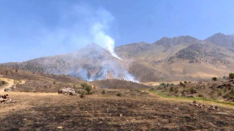 Li Başûrê Kurdistanê di topbarana Tirkiyeyê de 2 sivîl birîndar bûn