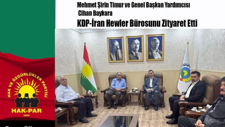 Ji HAK PARê serdana Nûnertiya KDP-Î ya Hewlêrê kirin