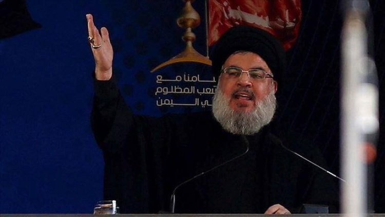 Hizbullah'tan İsrail'e rest! Nasrallah: Hiç vurulmamış yerlerden hedef alınırsınız...