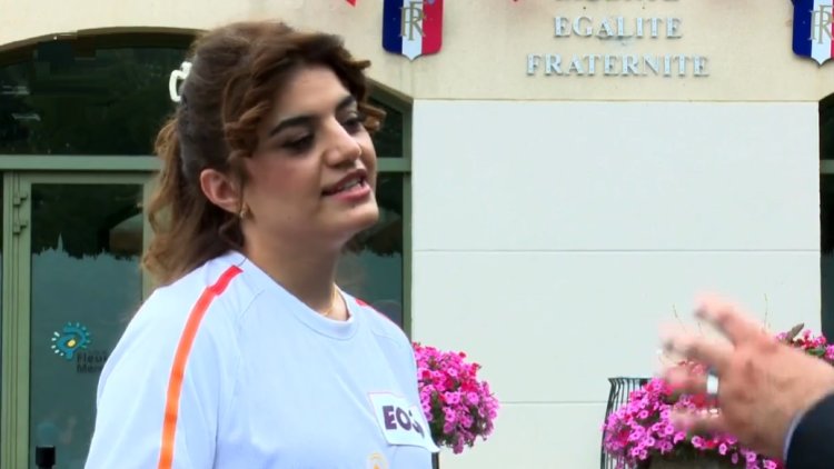 Kürt sporcu Paris 2024 Olimpiyat meşalesini taşıyarak tarihe geçti