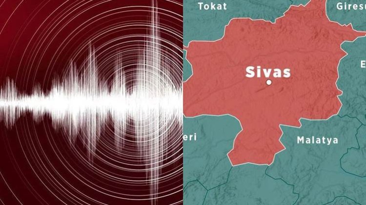 Sivas'ta deprem!