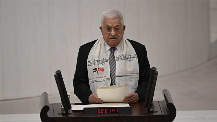 Abbas, TBMM'de konuştu: Tüm kardeşlerimle Gazze'ye gideceğim