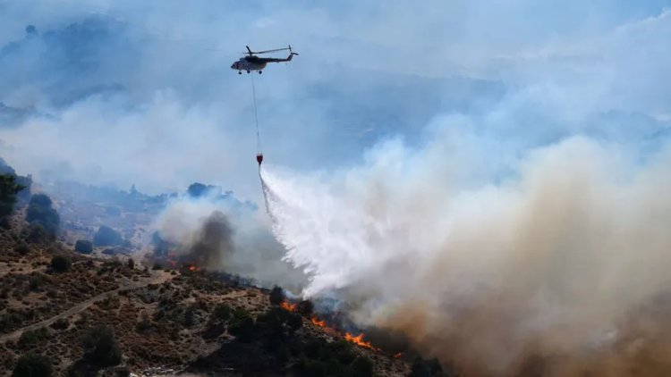 İzmir’de yangın ikinci gününde