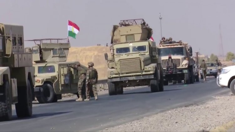 Peşmerge güçleri ile Irak ordusundan ortak operasyon