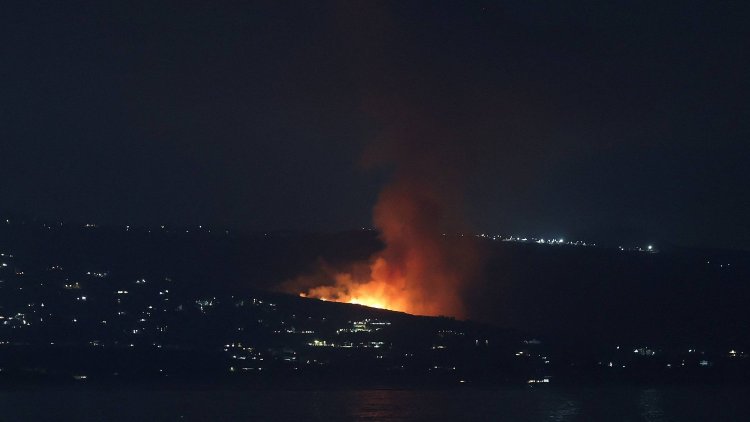 Hizbullah'tan Golan Tepeleri'ndeki İsrail ordu mevzilerine 'yoğun roket' saldırısı