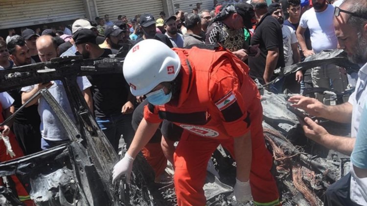 İsrail’in Lübnan’ın güneyinde bir araca düzenlediği saldırıda 2 kişi öldü