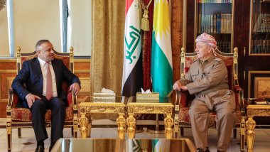 Mesud Barzani, Selahaddin Valisi'ni kabul etti