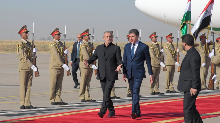 İran Cumhurbaşkanı Erbil’de