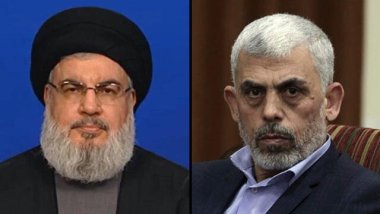 Sinvar'dan Hizbullah lideri Nasrallah'a 'teşekkür' mektubu